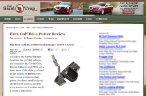 The Sand Trap (www.thesandtrap.com) BG-1 Complete Package Putter Review