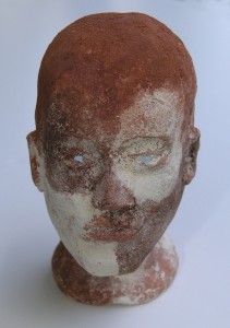 Clay sculpture - head