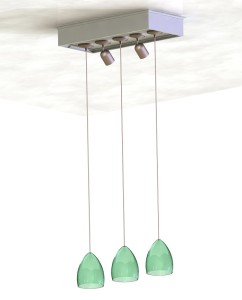 Pendant lighting box