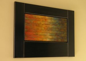 Painting - acrylic with black frame